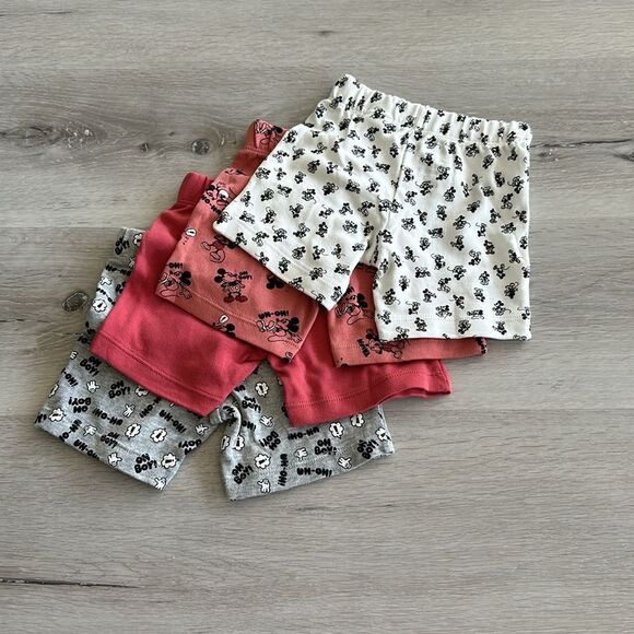 Amazon Essentials Disney Unisex Baby Shorts Multi 9 Month NWT - Picture 9 of 9